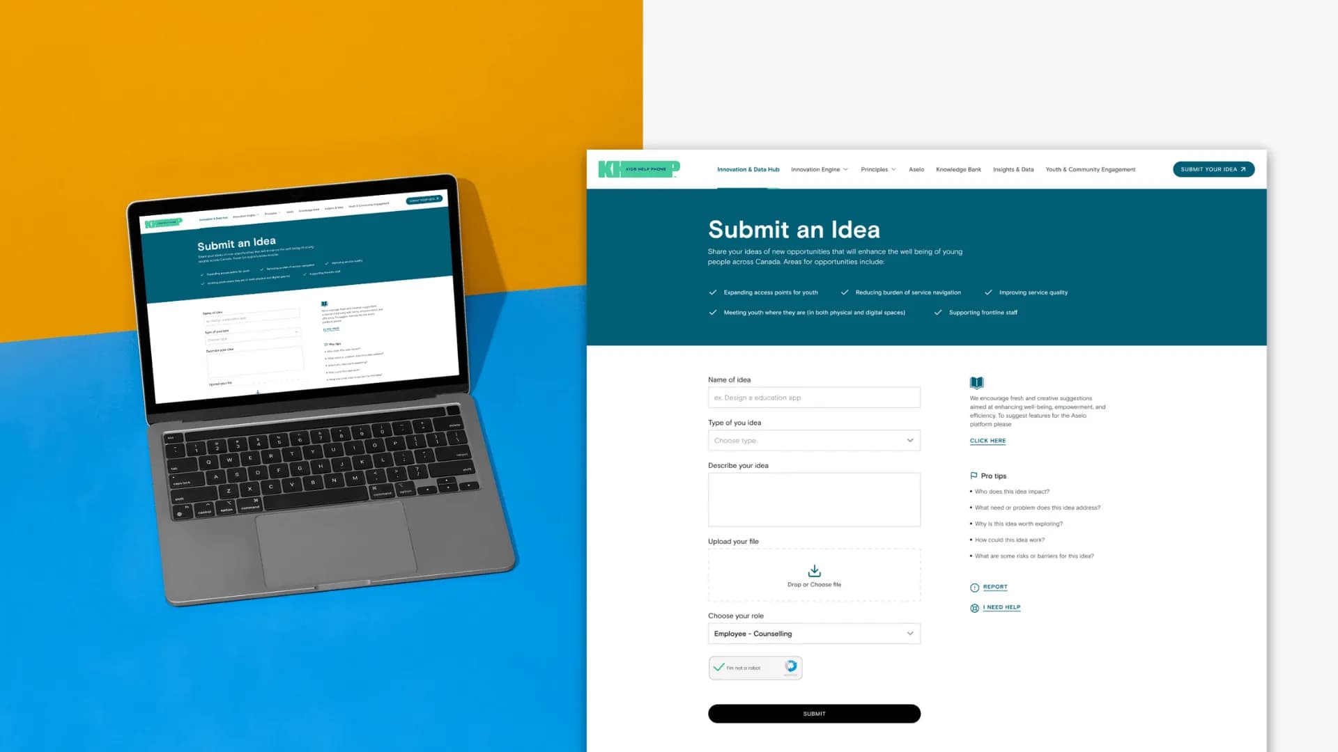 Idea Submission Form